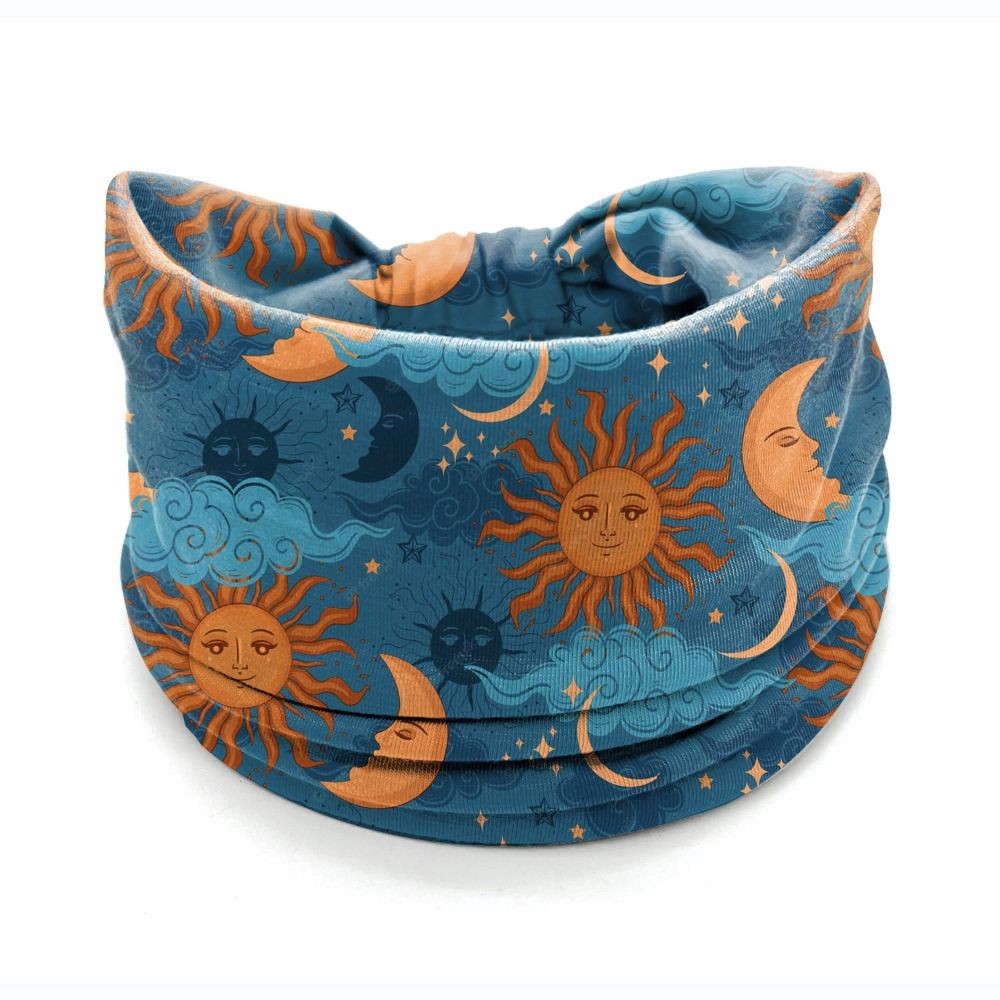 Boho Flower Print Wide Headbands Vintage Knot Elastic Turban Headwrap for Women Girls Soft Bandana Hair Accessories: Lavender