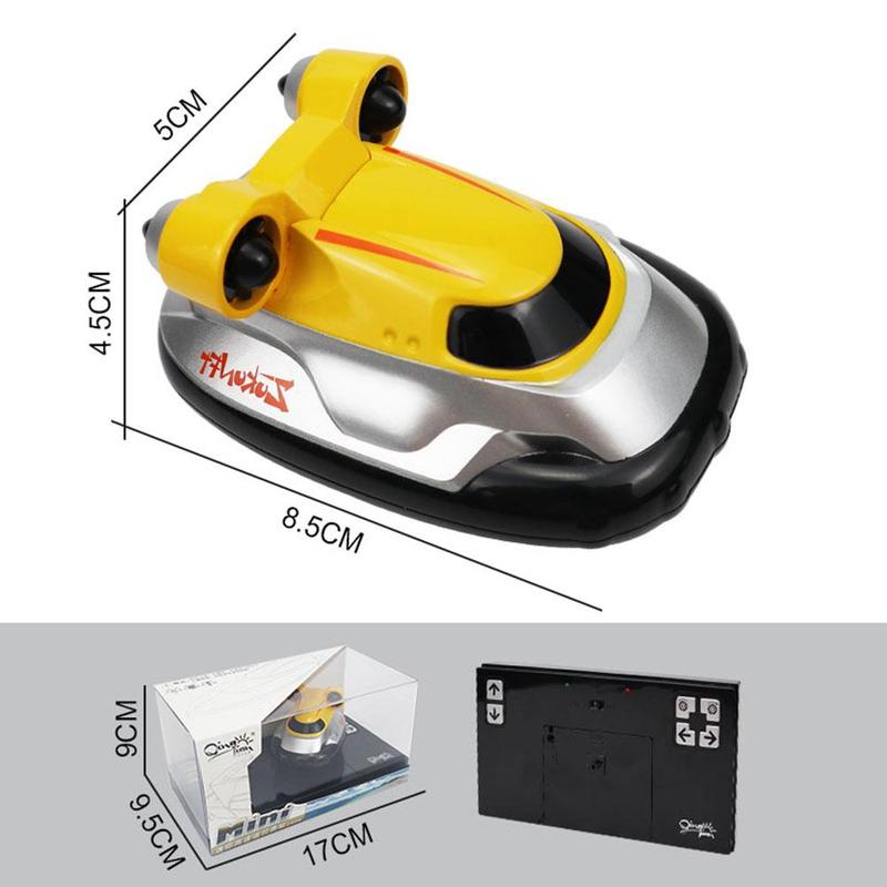 2.4G mini remote control hovercraft Radio Racing RC Submarine Toy Underwater Submarine Bath Toys For Kids