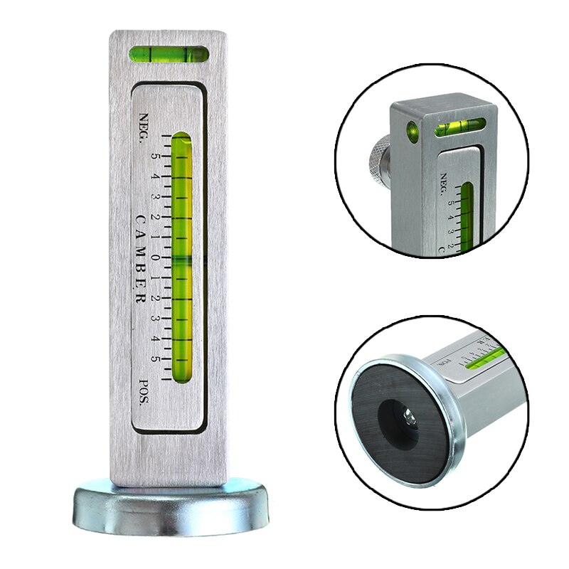 1pc voiture quatre roues alignement jauge de niveau magnétique jauge de niveau cambrure outil d'aide de réglage aimant positionnement outil