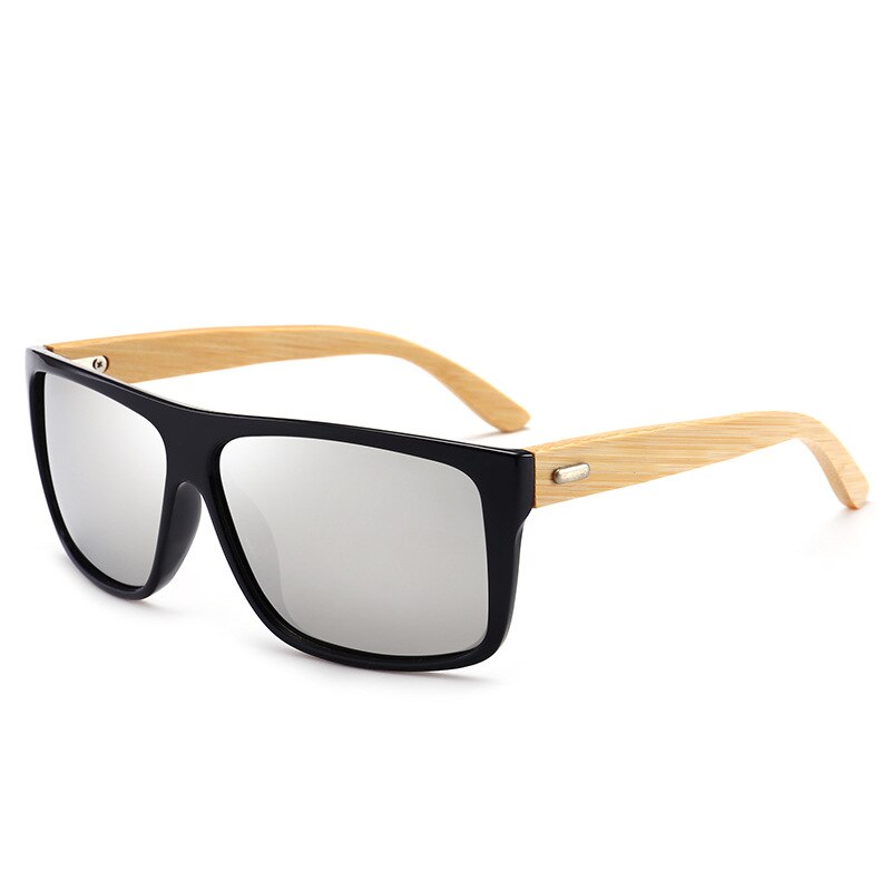 Jsooyan Wooden Frame Sunglasses Men Women Driving Eyewear Vintage UV400 Sun Glasses Shades lunette oculo: C2