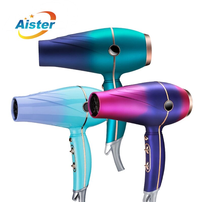 2000w Electric Hair Dryer Salon Styling Tools With Blue-ray Ion AC Motor Strong Power Household Air Blower Drier