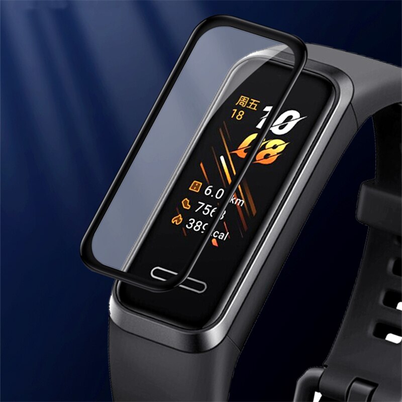 Pellicola protettiva a copertura totale per Huawei Band 4 4Pro 3 Pro pellicola salvaschermo 3D curvo HD a prova di impronte digitali per Huawei Band B5 B6