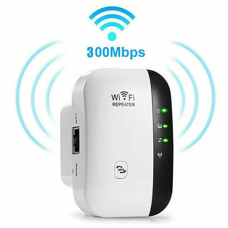 2.4 GHz Wireless 300Mbps Wi-Fi 802.11 AP Wifi Range Router Repeater Extender Booster Easy for Installation