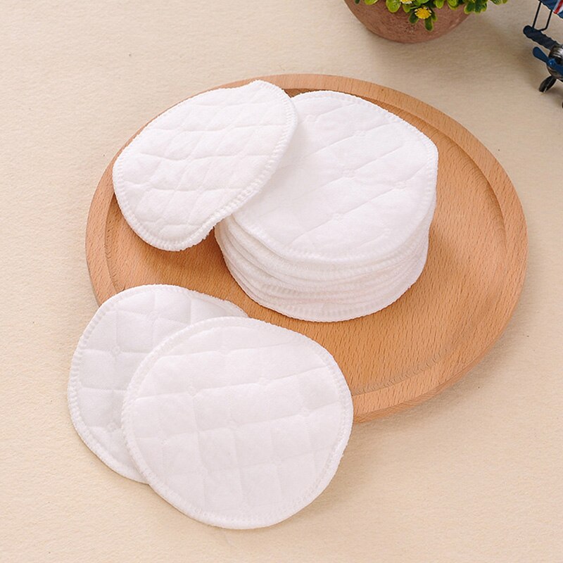 12pc Reusable Nursing Breast Pads Washable Soft Absorbent Baby Breastfeeding Waterproof Breast Pads for Pregnant Women