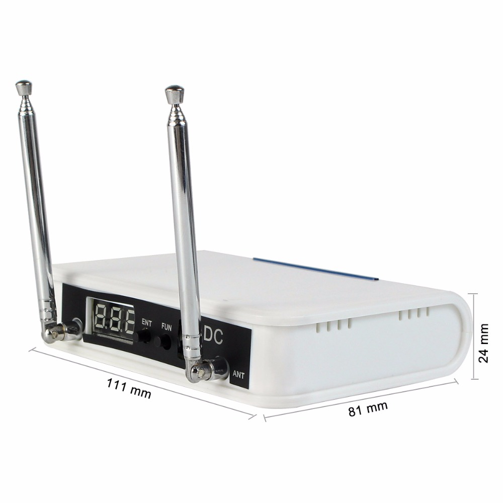 433.92MHz RF Signal Repeater Amplifier Learning Code Extender for Wireless Calling Paging System Restaurant Pager F3302B