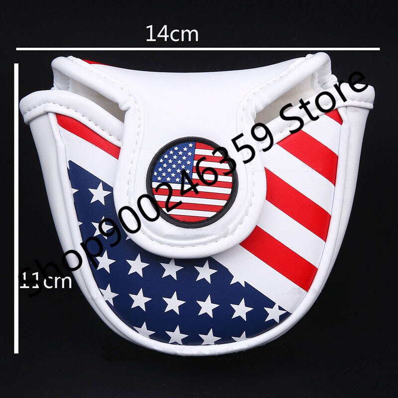 1 pièces golf ODY Works Putter couvre-chef pour demi-cercle golf maillet Putters bleu cercle ody couvre-chef aimant: USA