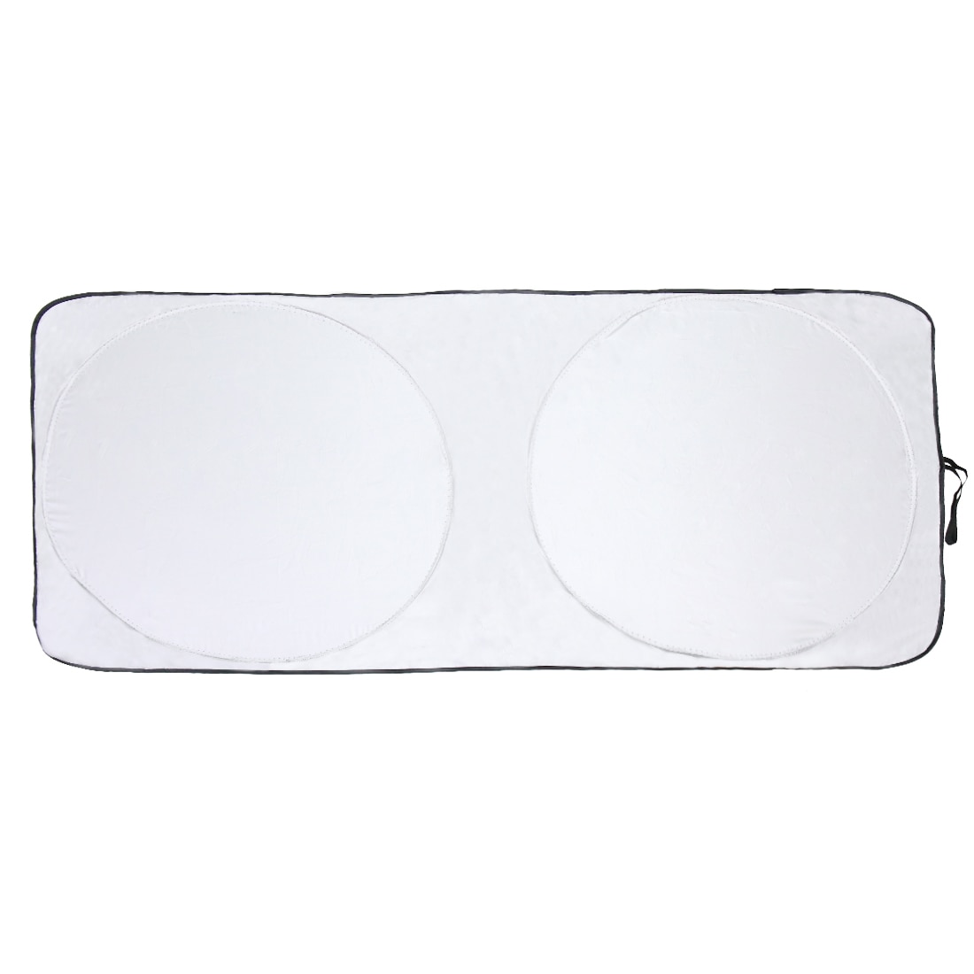 X AUTOHAUX 148x69cm Front Folding Reflective Car Windshield Sun Shade Visor Shield Cover Full Car Window Screen Sunshades cover