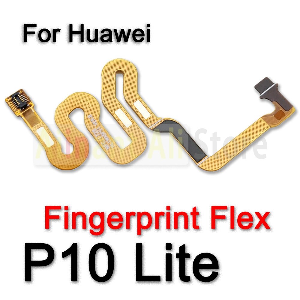 Original Zurück Heimat-Geschmack Fingerabdruck Sensor biegen Kabel Für Huawei P 10 20 30 P10 P20 P30 Lite berühren Ich würde Fingerabdruck biegen Kabel: P10 Lite ZWP