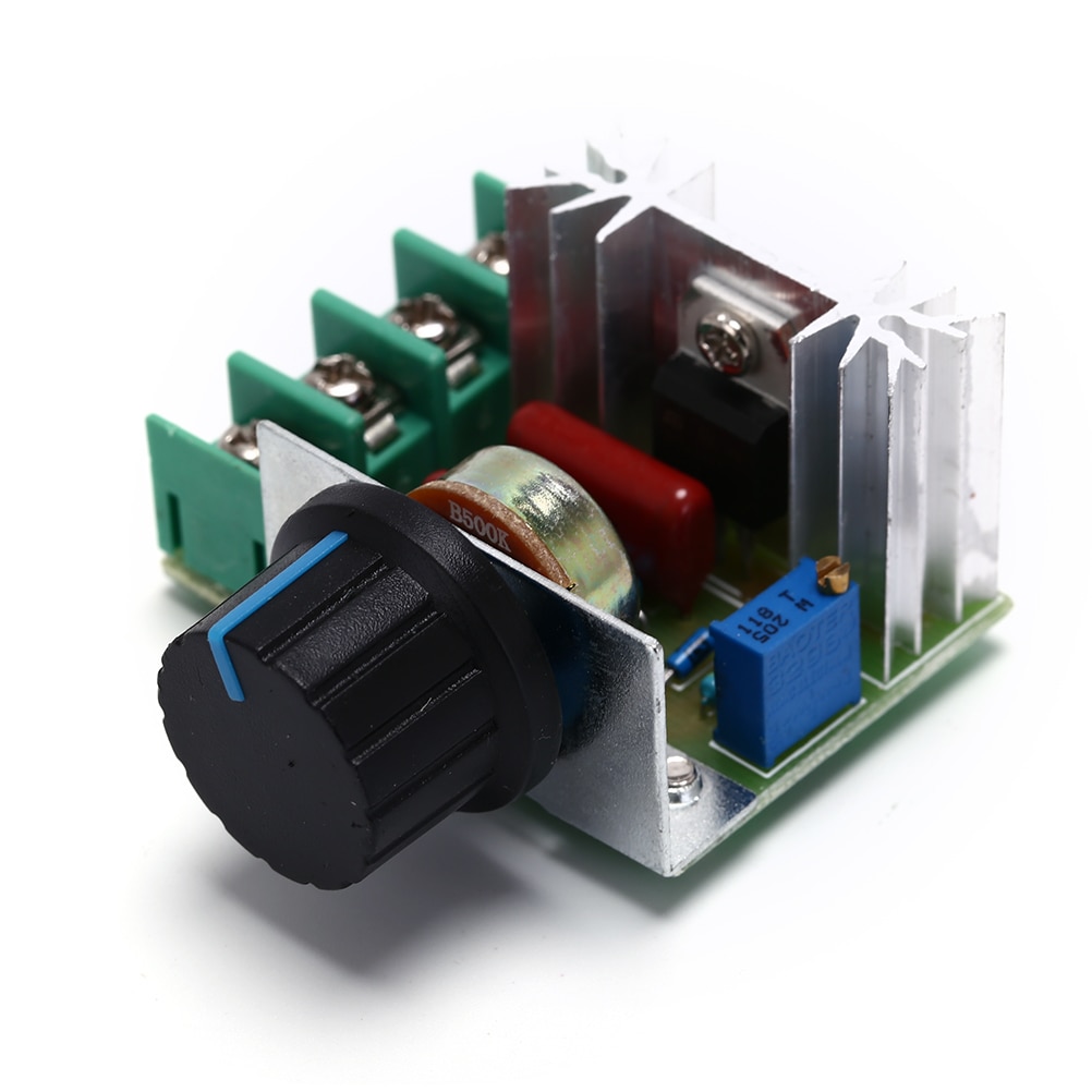 2000W Thyristor Electronic Dimmer 220V Silicon Controlled Rectifier SCR Voltage Regulator Speed Control Temperature Thermostat