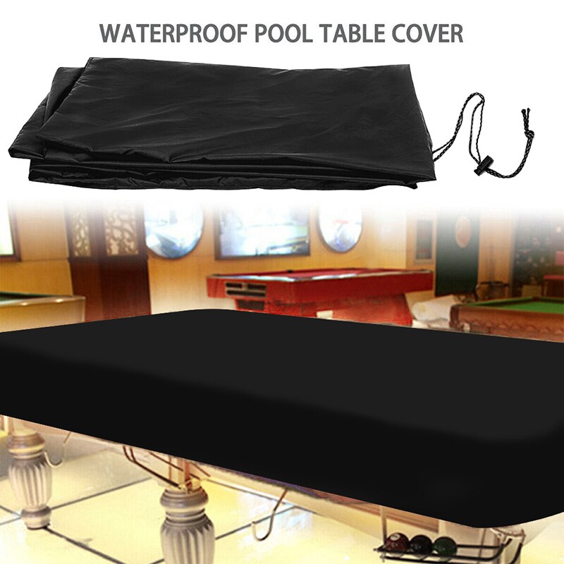 Housse de protection anti-poussière pour Table de billard, imperméable, en tissu Oxford 210D, 285x158x20cm