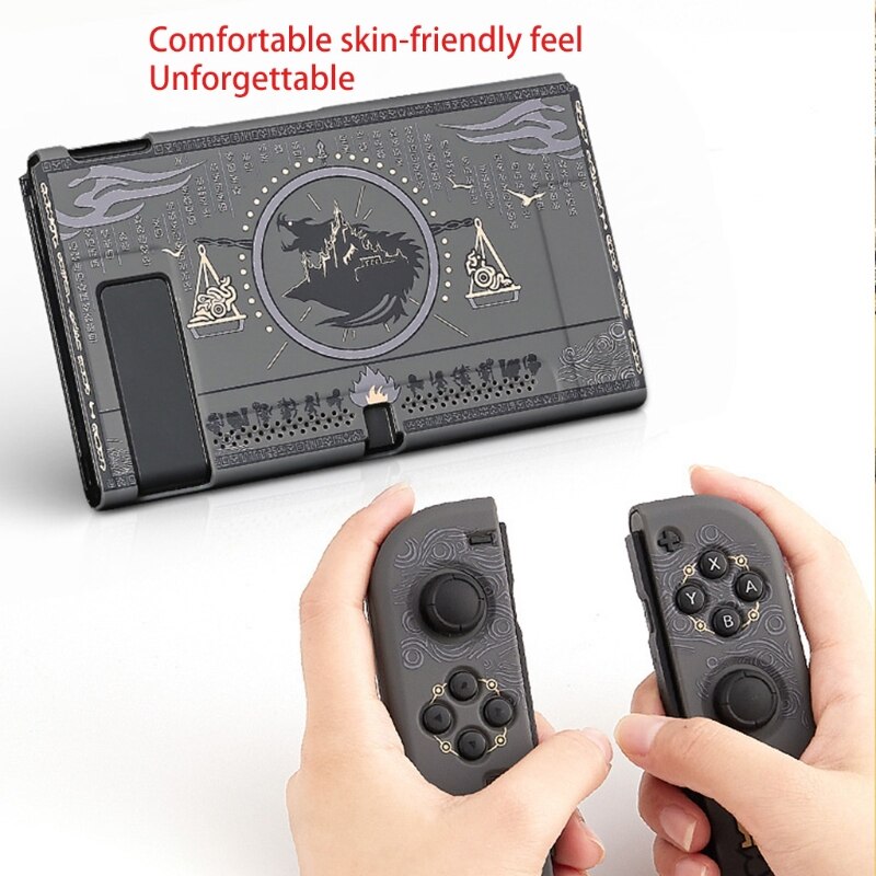 Coque de protection fendue pour Console nintendo Switch 54db, boîtier de protection du mystère égyptien