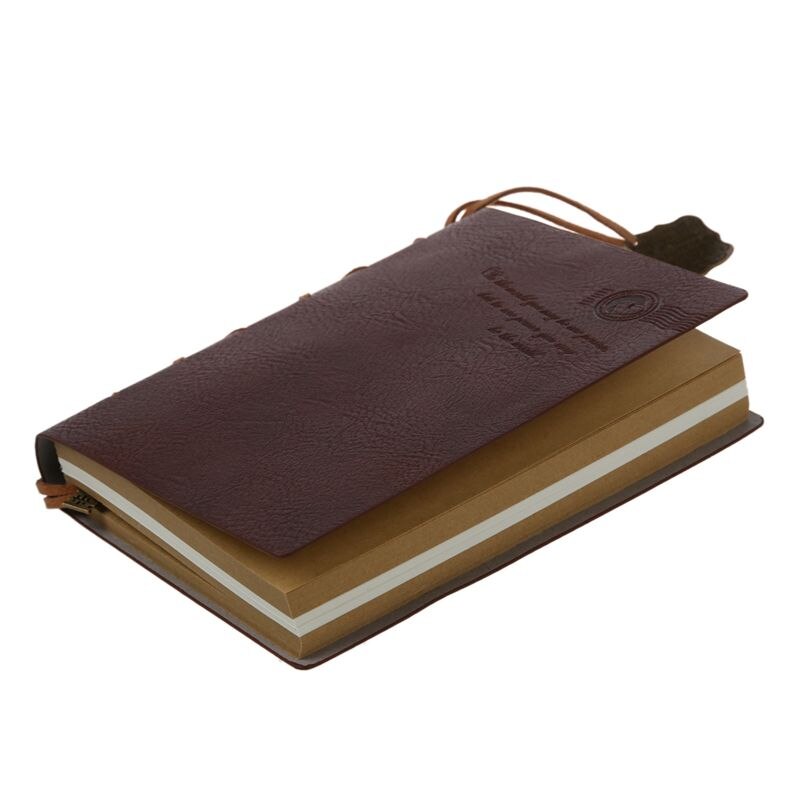 Delicate Cool Classic Vintage Leather Bound Blanco Pagina 'S Dagboek Dagboek Notebook