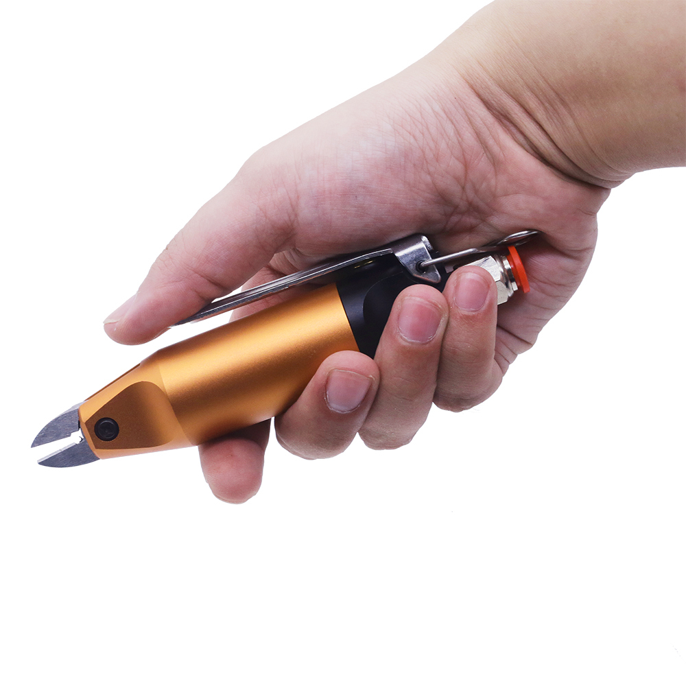 Pneumatic Scissors D20mm 390N Shear Cutting Tools Pliers Cutter for Metal Wire Plastic Electronic Component PVC Nipper Clamp