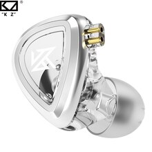 Kz Eda Bedrade Koptelefoon Hifi Bass In Ear Monitor Sport Headset Met Microfoon Noise Cancelling Oordopjes Zinklegering Hoofdtelefoon