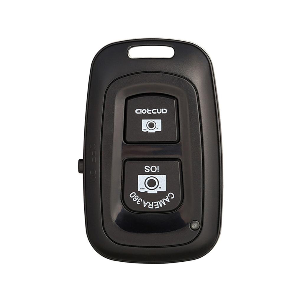 Mini obturateur à distance Bluetooth pour téléphone, monopode, perche à Selfie, retardateur, télécommande pour IOS et Android: Black