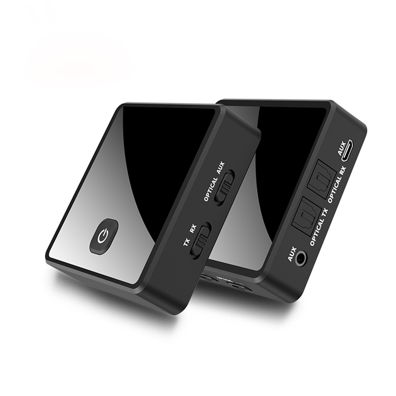 ZF-380 2 in 1 Bluetooth 5.0 Transmitter Receiver TV Speaker 3.5mm AUX Optical Adapter Audio Music Wireless Transmitter Receiver