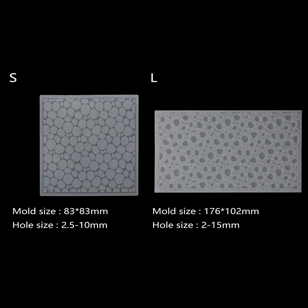 1PC Ocean Resin Silicone Mold Water Ripple UV Epoxy Crystal Mould Handmade DIY Crafts Making Tools Home Decoration Accessories