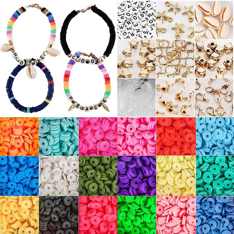 066C Polymer Clay Bead Kit Parent-Child Activity Amblyopia Training Ewquisite Soft