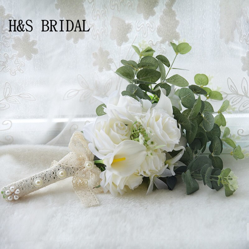 Ramos de novia Kleine Size Bruidsboeket voor Bruid... - Vicedeal