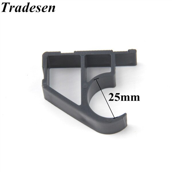 1pcs Aquarium water pipe clamp Fish Tank pipe Clamp 25mm C Style Pipe Clamp Plastic Pipe Clamp: Default Title