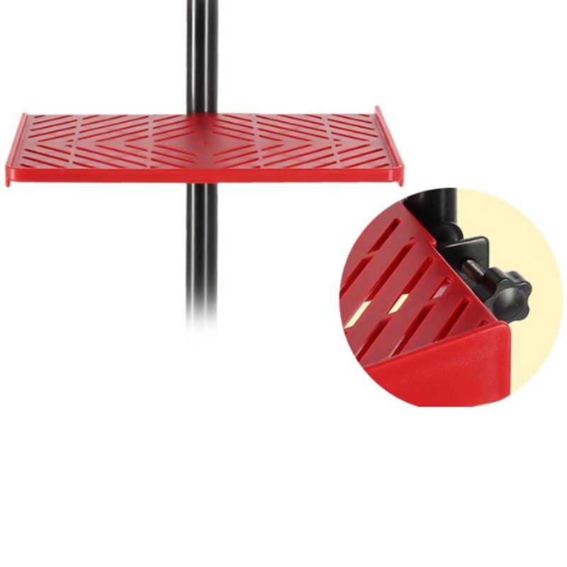 200X140MM Geluidskaart Lade Live Broadcast Microfoon Stand Beugel Telefoon Clip Beugel Rack