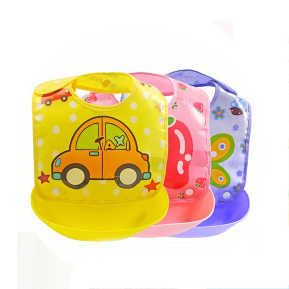 Children's Bib Cotton Stereo Waterproof And Detachable Silicone Baby Mouth Towel Baby Eating Bib Baby Food Bag Baby Feeding
