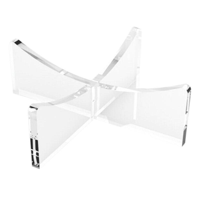 Şeffaf top raf 4mm akrilik topu gösteren standı gösterisi raf futbol