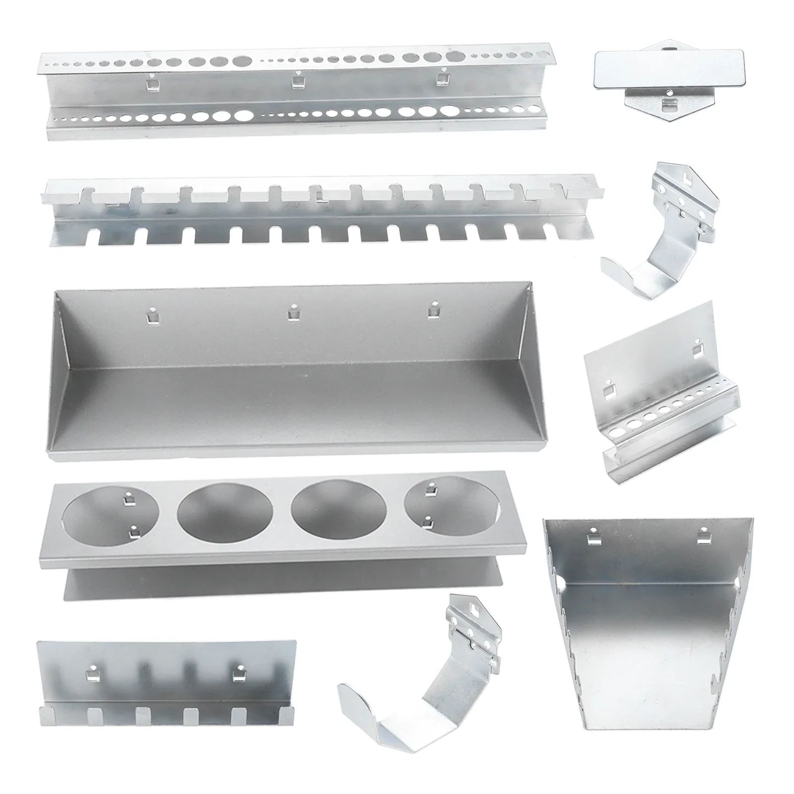 Gereedschap Haak Opknoping Wrench/Boor/Pole/Schroevendraaier/Socket Rack Hardware Onderdelen Opslag Board Wall-Mount houder Organizer Garage
