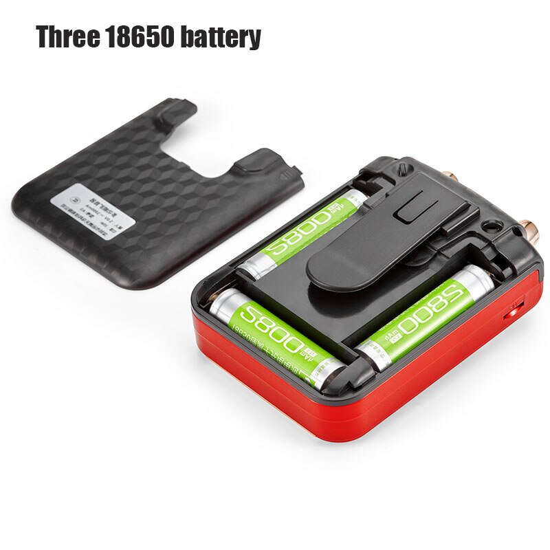 10w tuki 3 18650 akku bluetooth megafonikaiutin tf usb fm radio äänen tallennustoiminto äänenvahvistin