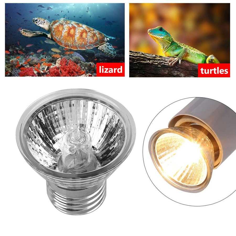 Skildpadde varme lys 75w krybdyr varme lys lampe varme pære akvarie lampe til kæledyr krybdyr skildpadder kæledyr forsyninger