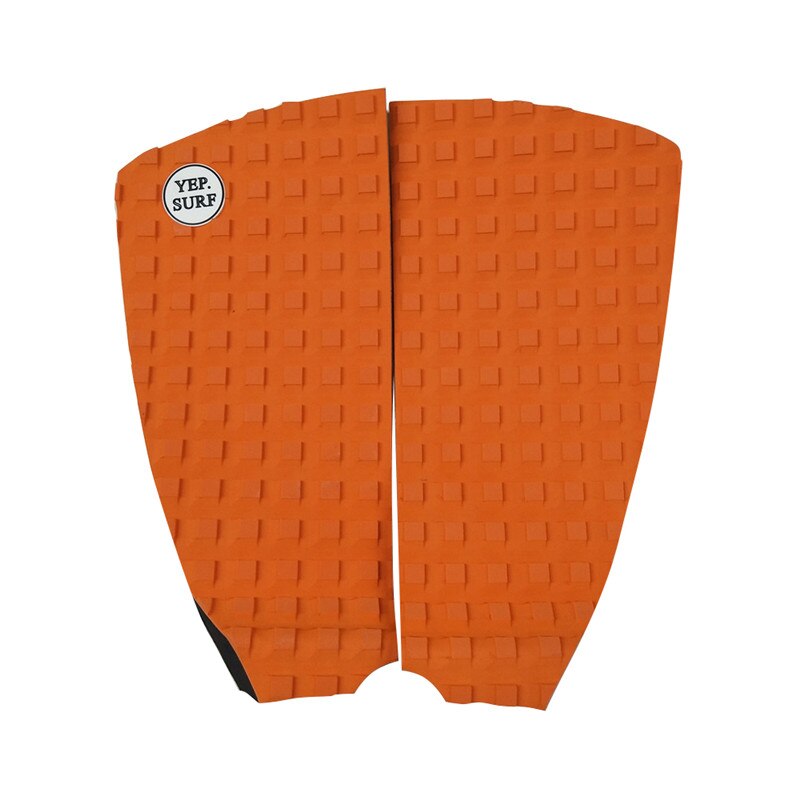 Grip Surfboard Traction Surf Pads 1Set of 2pcs EVA Deck Pad pranchas de: Orange