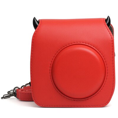 Fujifilm Instax Mini 25 Mini 26 Kamera Tasche PU Leder Abdeckung mit Schulter Gurt Für Instax Mini 25 26 polaroid Kamera Fällen