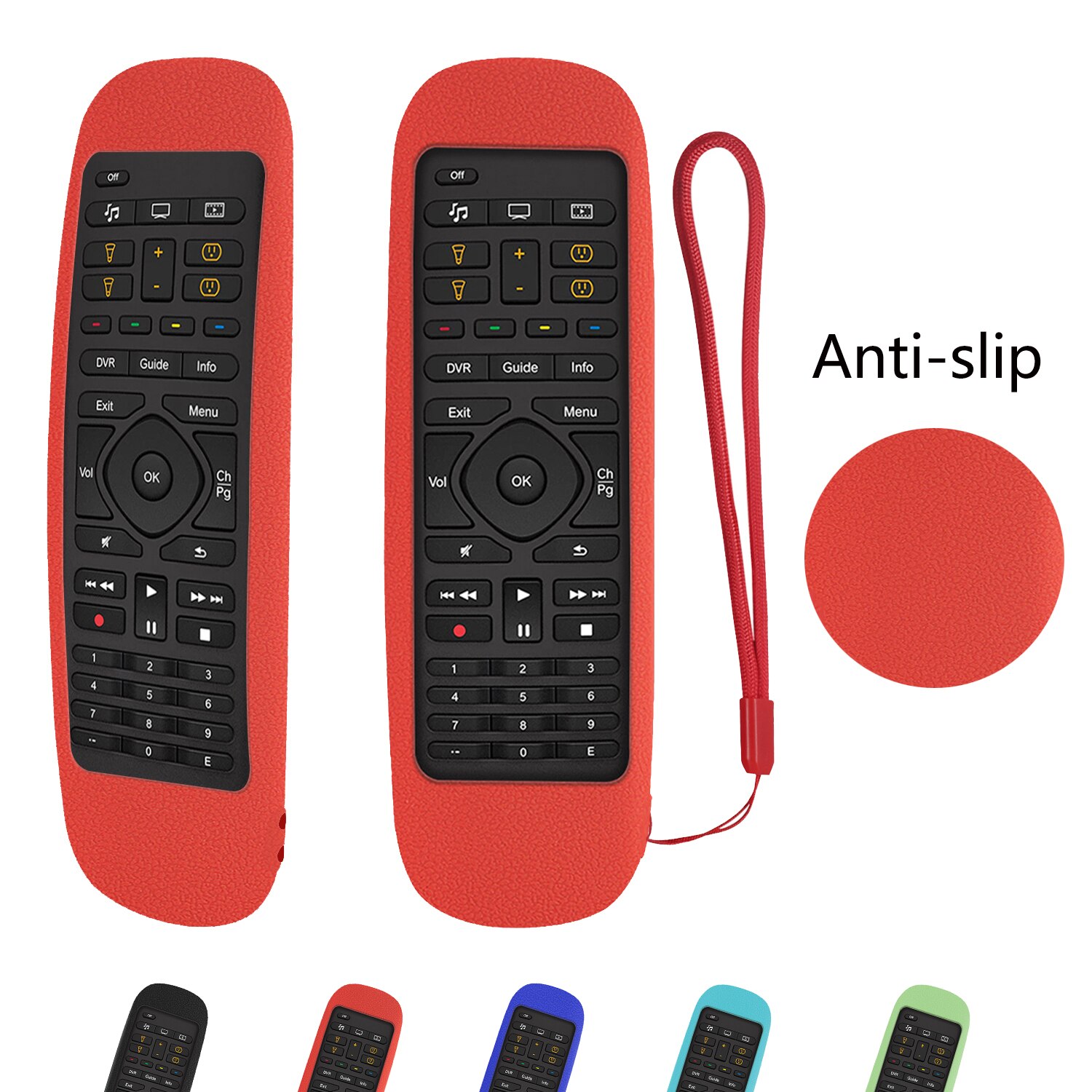 Remote Case for Logitech Harmony Companion All in One Remote Control Shockproof Washable Skin-Friendly Protective Cover