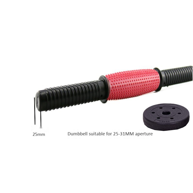 1 Paar Halter Bars Gym Lifting Gewicht Barbell Halter Handvatten 46Cm
