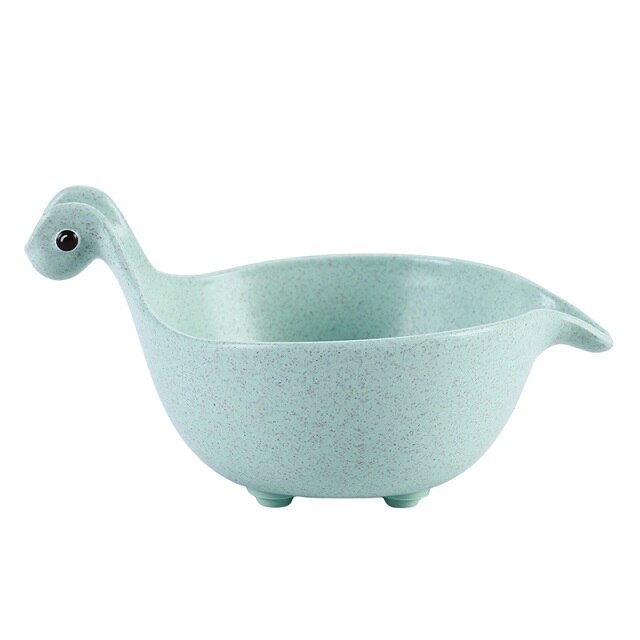 Baby peuter voerbak schattige draak kind eetkom baby anti-verbrandingskom baby soep anti-verbrandingsrijstkom: Groente