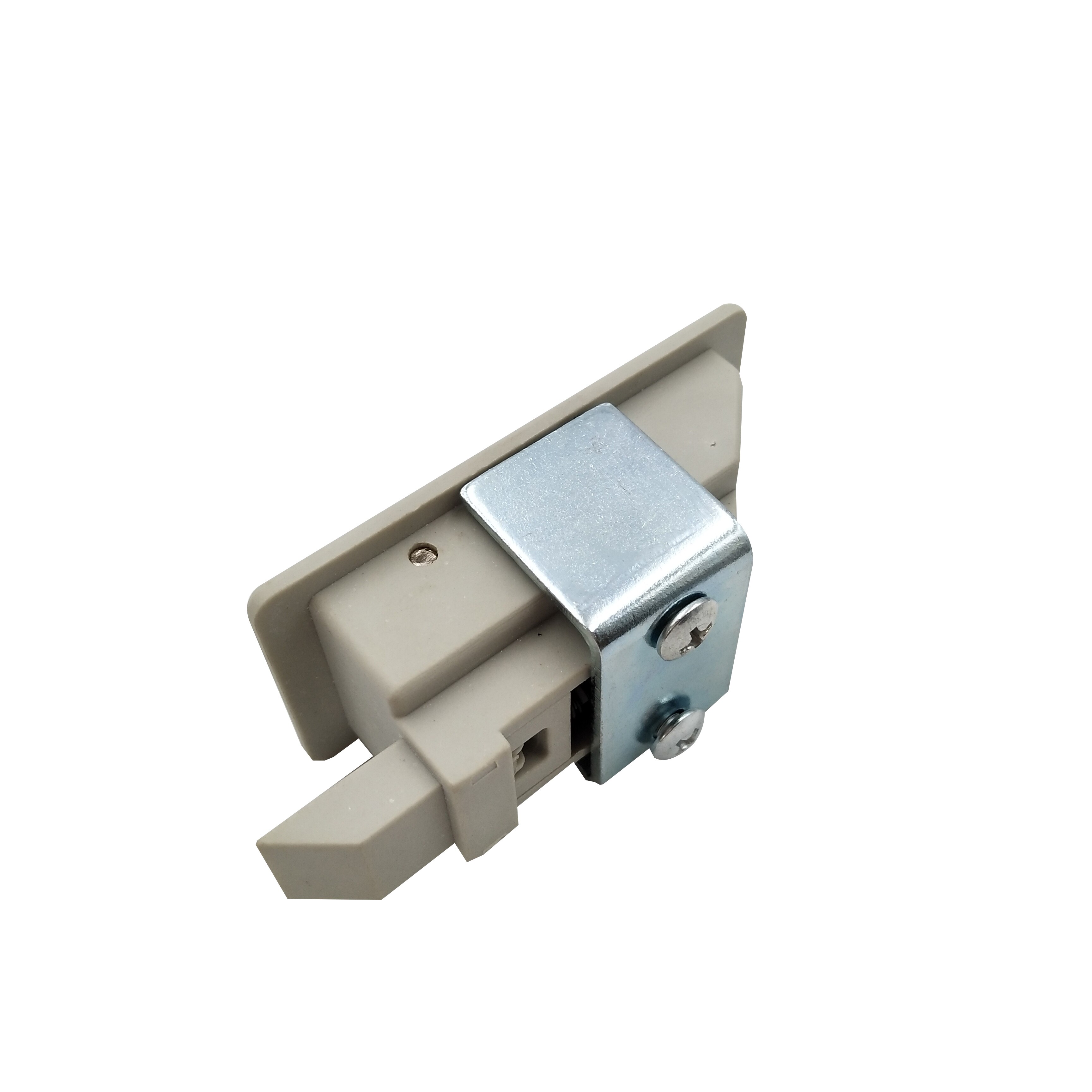 DK650 ABS White Push to close Plastic slide industrial machine hasp cabinet lock toggle latch