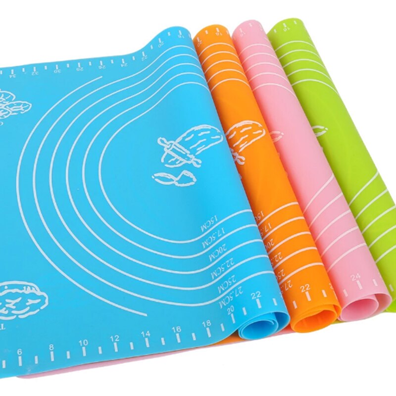 Reusable Silicone Baking Mat Eco-Friendly Mat For Rolling Dough Pad Large Non-stick Oven Patisserie Baking Accessories Tools