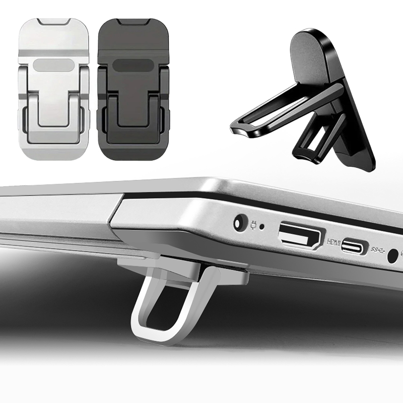 Opvouwbare laptopstandaard Draagbare notebooksteun Basishouder Verstelbare stijgbuis Koelbeugel Universeel voor tabletlaptops PC