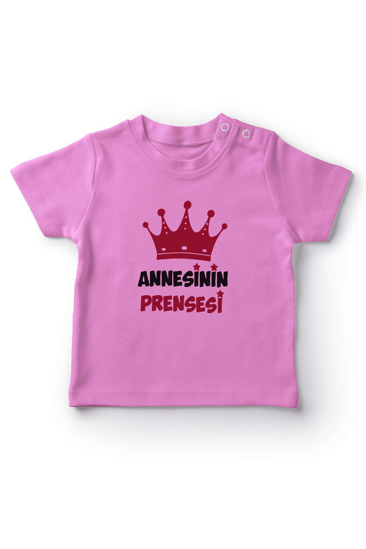 Angemiel bebé madre princesa niña bebé camiseta rosa