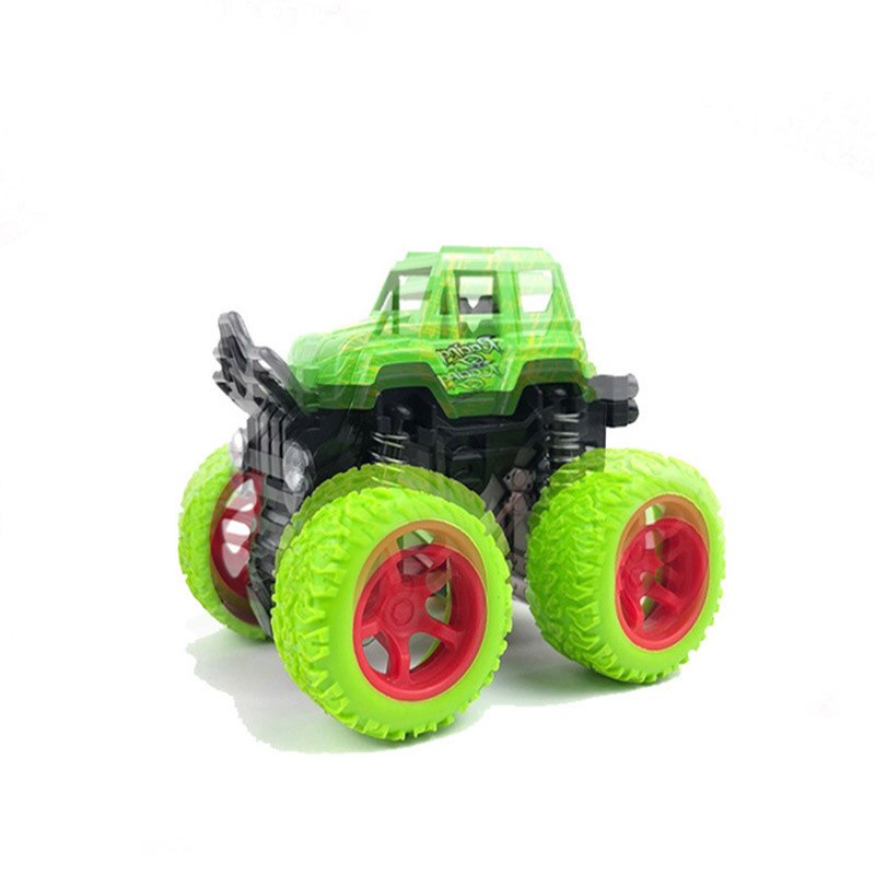 Mini Inertial Off Road Vehicle Pullback Children Toy Car Plastic Friction Stunt Car Juguetes Carro Toys Birthday For Kids