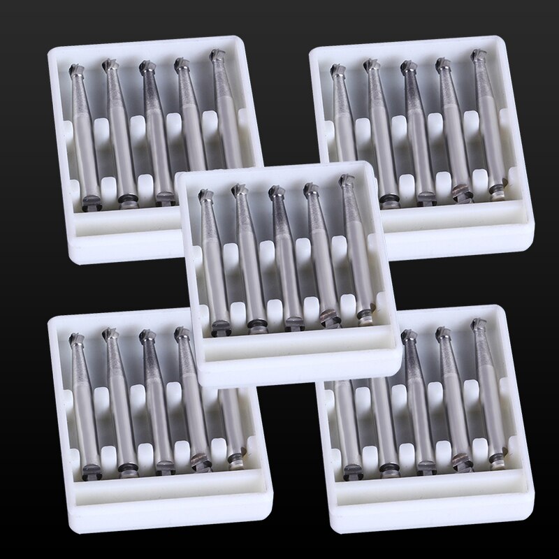 5 Pcs Dental product RA round bur Dental Lab Tungsten Carbide Burs low speed Tungsten Carbide Burs RA bur