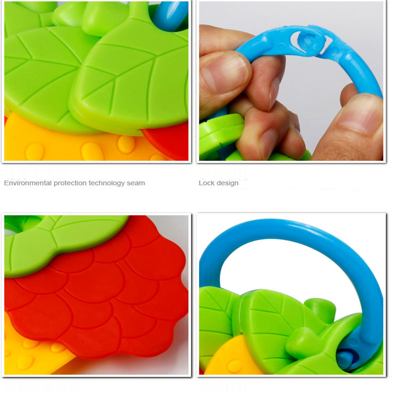 Fruit Cartoon Baby Silicone Gum Voor Kinderen Meer dan 3 Maanden Baby Dental Lijm Kinderen Molars