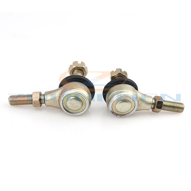 Haste de gravação para direção da mão esquerda e direita, 1 par m10, extremidades adequadas para yamaha banshee guerreiro yfb yfm raptor peças do atv 250 350 400