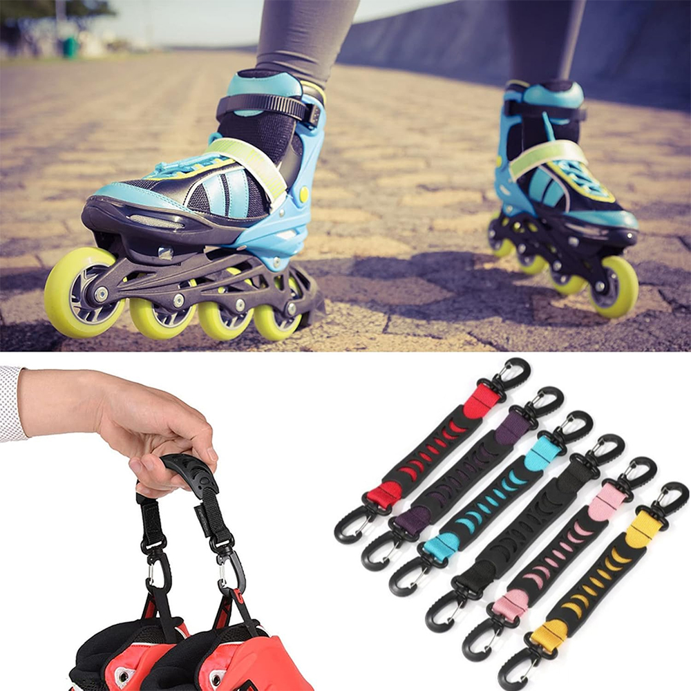 Rulleskøjtesko håndløfter hængende spænde skøjteskoholder krog bæltebæreværktøj til rulleskøjtesko