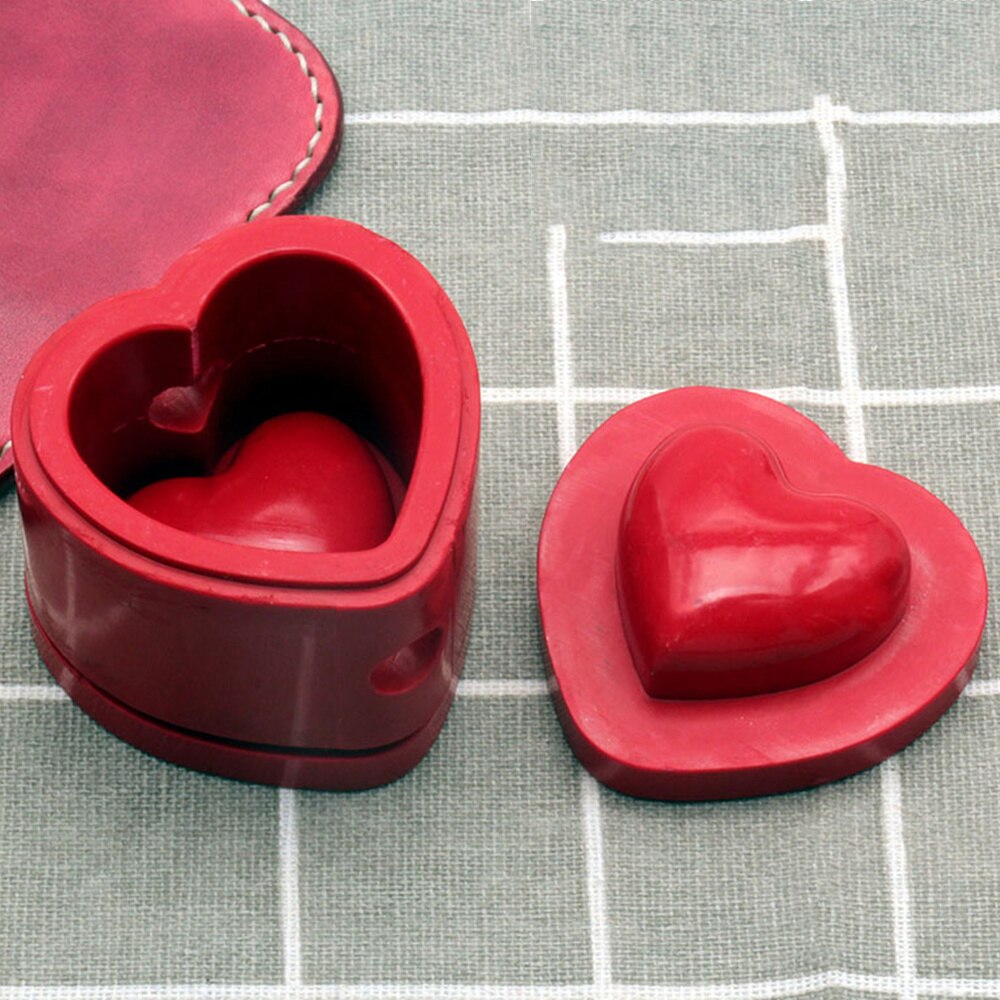1PC DIY Leather Mould Leather Shaping Mold Love Shape Leather Dies Leather Product Supplies (40mm)