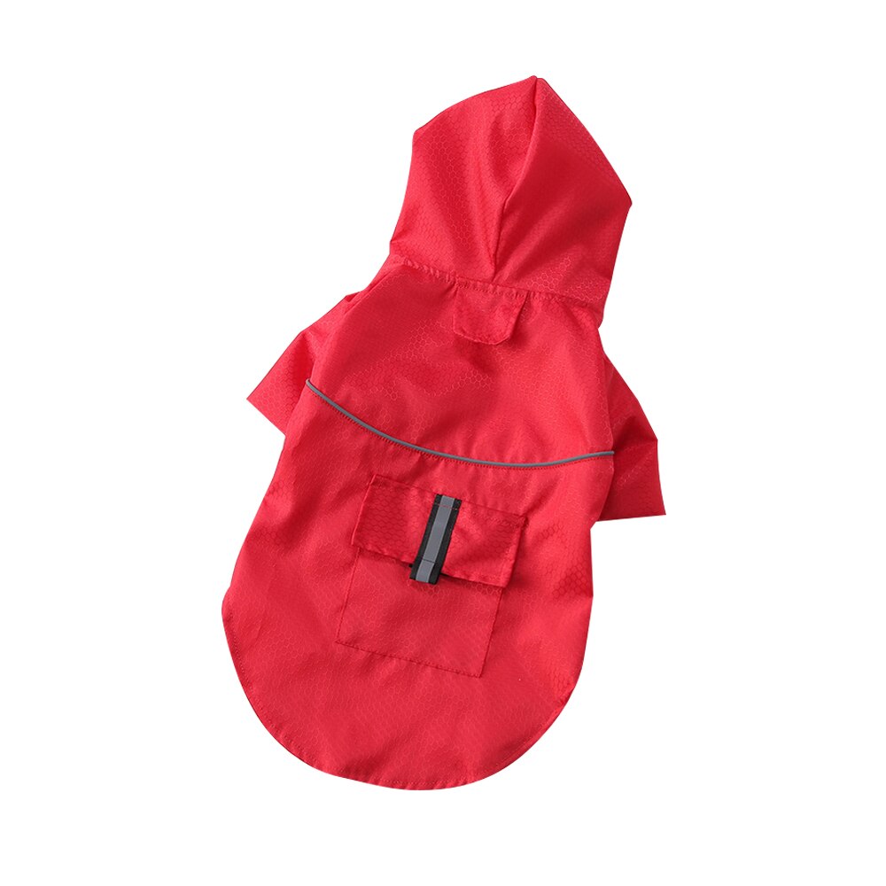 Dog Raincoat Dog Waterproof Dog Rain Coat for Dogs Cats Summer Outdoor Pet Rain Coat with Pockets Hoody Waterproof Jackets