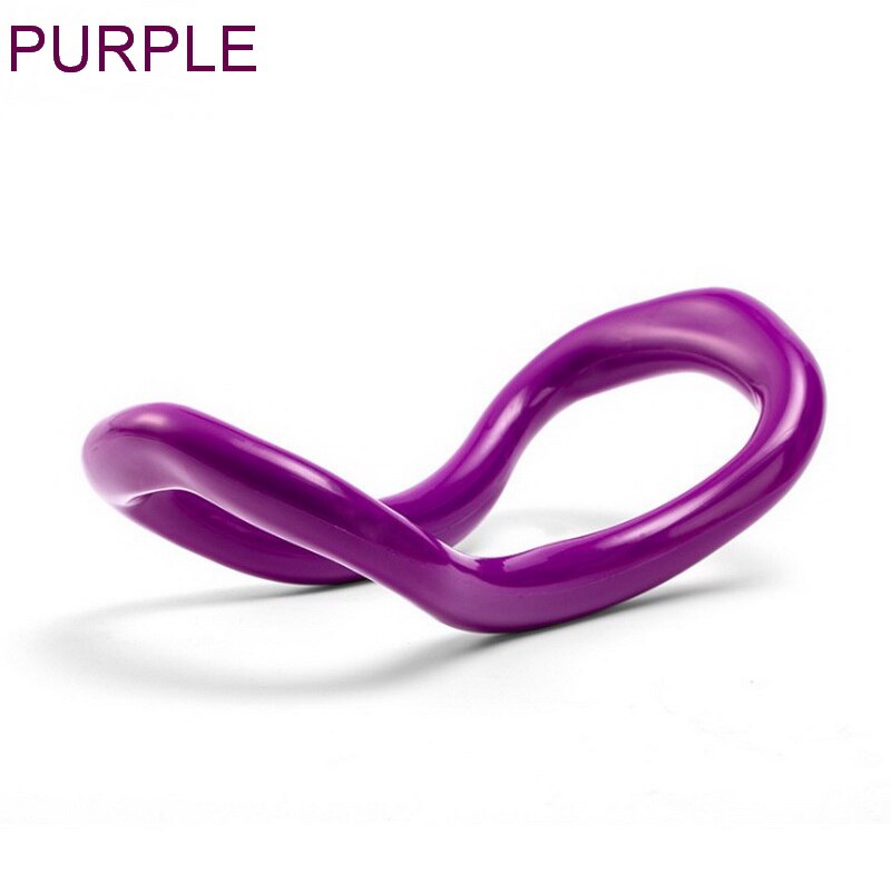 Pilates cercle yoga cercle exercice musculaire musculation fitness forme parfaite fascia massage accessoires de fitness: Violet