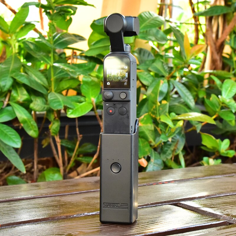 Caja de carga portátil para DJI OSMO Pocket 2, cargador de batería con agarre de mano, accesorios de cámara, cardán