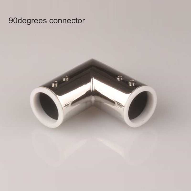 Stainless Steel Glass Fixed Clip Shower Room Pull Rod Fittings Bathroom Flange Seat Pull Rod Hanger Glass Clamp Link Glossy