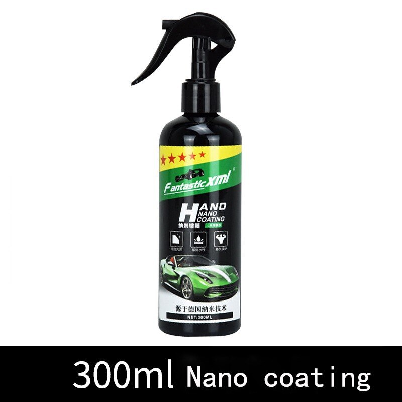 Car Repellent Ceramic Coating Nano Glass Plated Crystal Liquid Hydrophobic Coating Waterproof Agent: 300ml